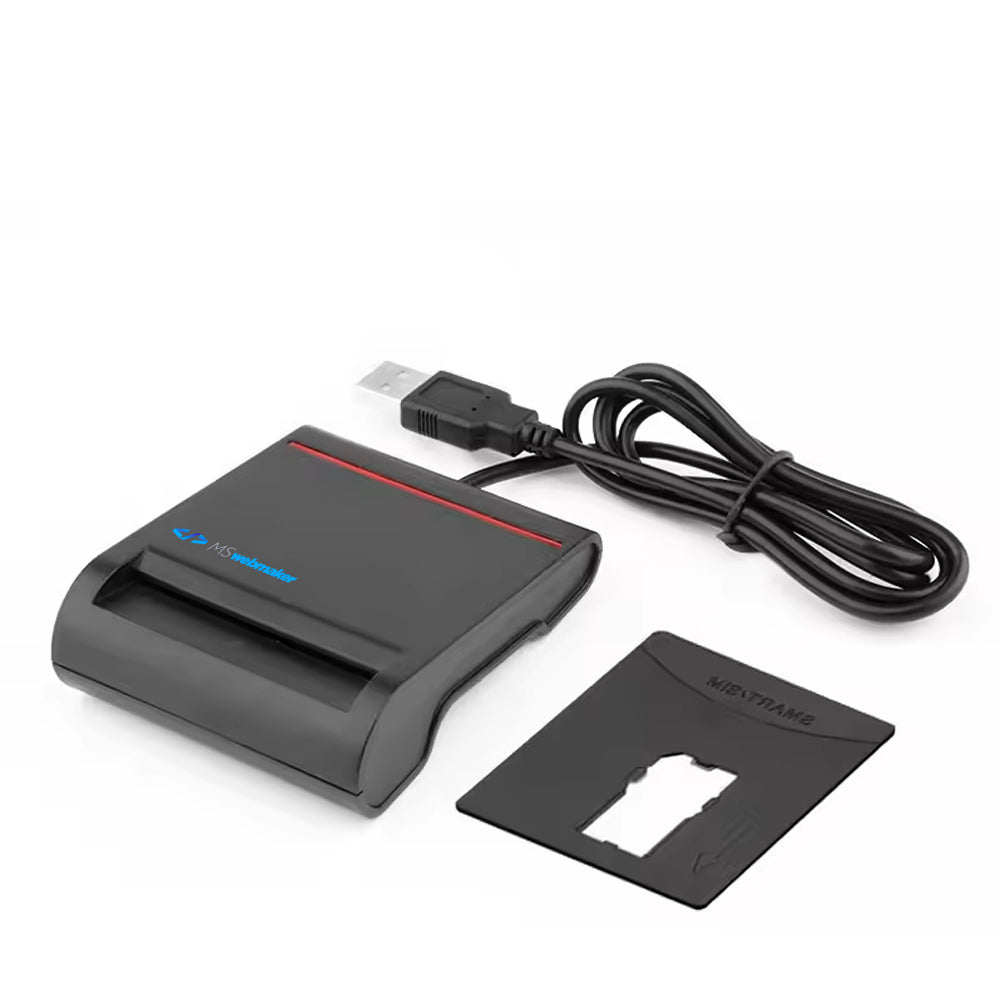 Rocketek RT-SCR1A EMV USB CAC DOD SIM ID Smart Card Reader – ISO 7816 Compatible