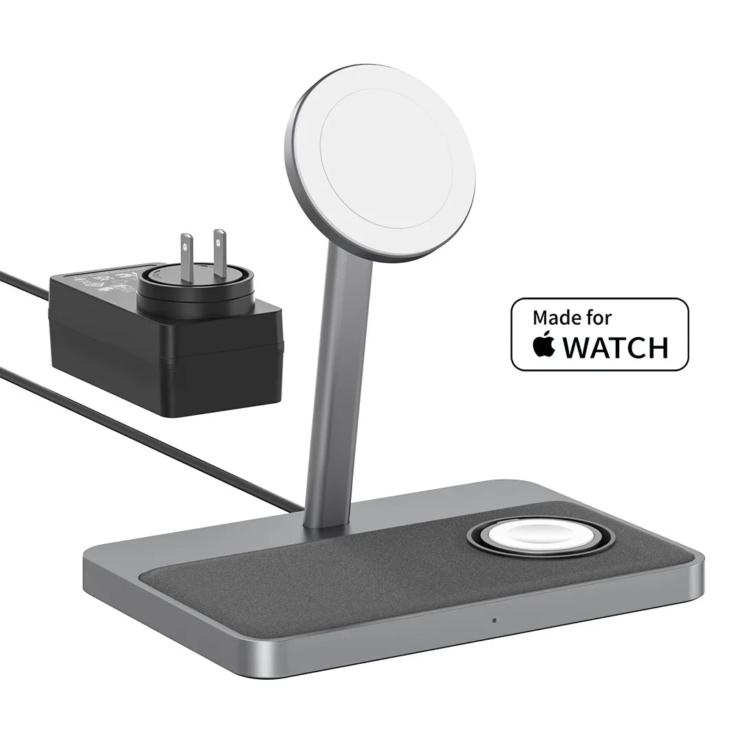 ZIKE Z557C 3-in-1 Magnetic Wireless Charging Stand