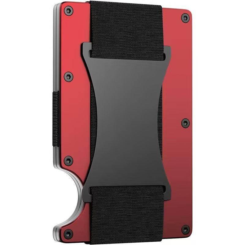 Carbon Fiber Wallet - RFID Blocking Metal Card Holder