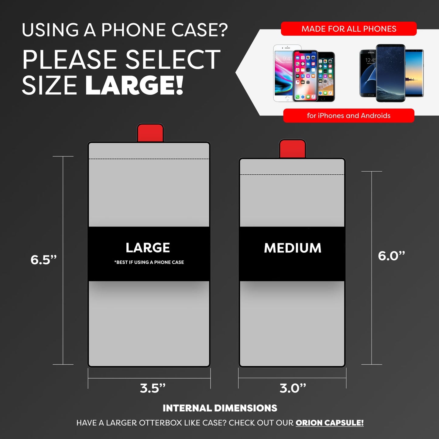 Apollo Series Thermal Phone Case - Extends Battery Life 3X